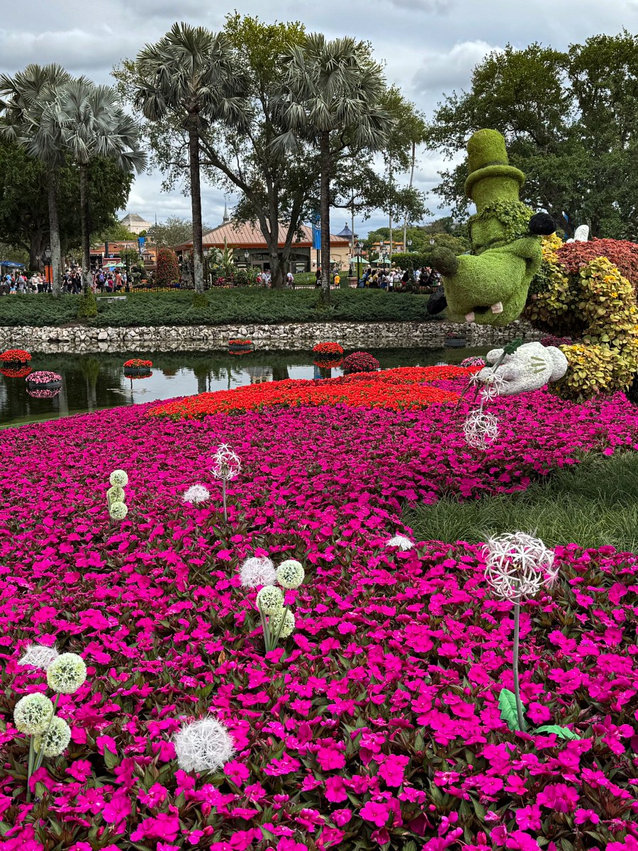 Exploring Epcot’s Vibrant Pink Flower&nbsp;Festival